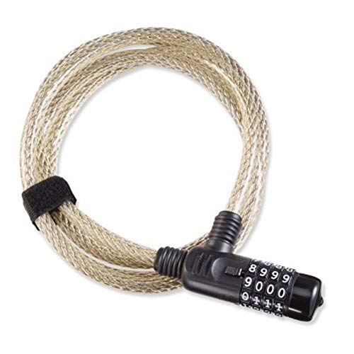 Kabletek Flexweave Bike Cable W Combo Lock 3810'