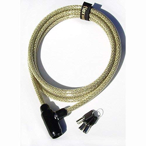 Kabletek Flexweave Bike Cable W Key Lock 3/8''/10'