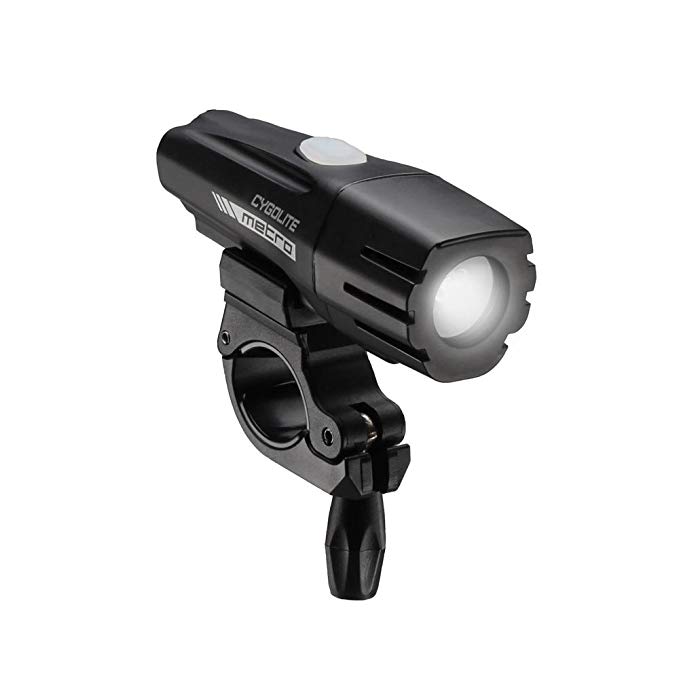 Cygolite Metro 700 USB Rechargeable Bike Light; Astonishing 700 Lumen Bicycle Headlight for Road Cycling, Mountain Biking, and Commuters; 6 Different Lighting Modes for Day and Night Safety