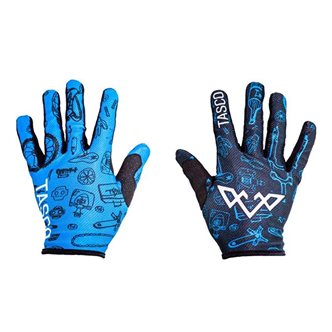 TASCO MTB Double Digits Gloves (Blue Bike Bits)