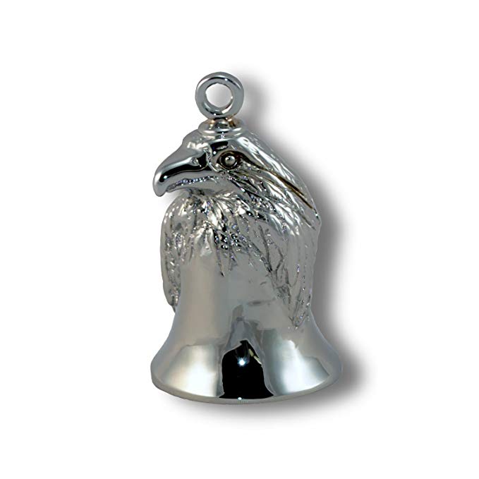 Sculpted Eagle, Chrome Plated Brass Ride Bell #CB31