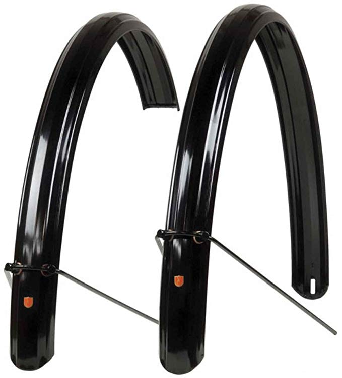 Velo Orange Zeppelin 52mm Fender Set: 650b, Black