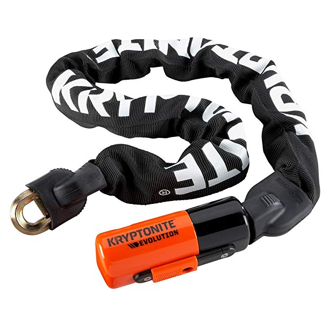 Kryptonite Evolution Series-4 1090 Integrated Chain Bicycle Lock Bike Lock (35.5