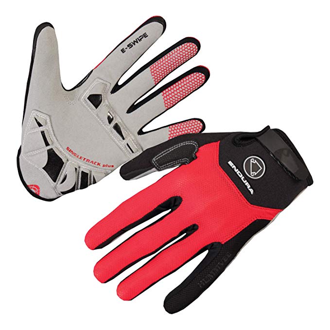 Endura SingleTrack Plus Full Finger Mens Cycling Glove