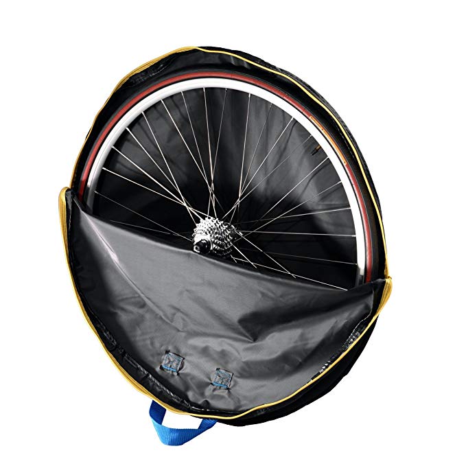 B&W International B&W 28in Bike Wheel Guard Light Padding Bag Bicycle Wheel Cover