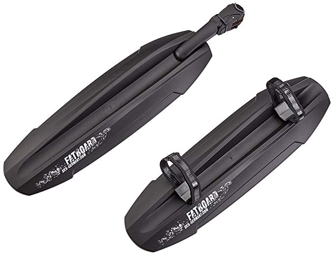 SKS-Germany 11363 Fatboard Bicycle Fender Set Fat Bikes, 5.5