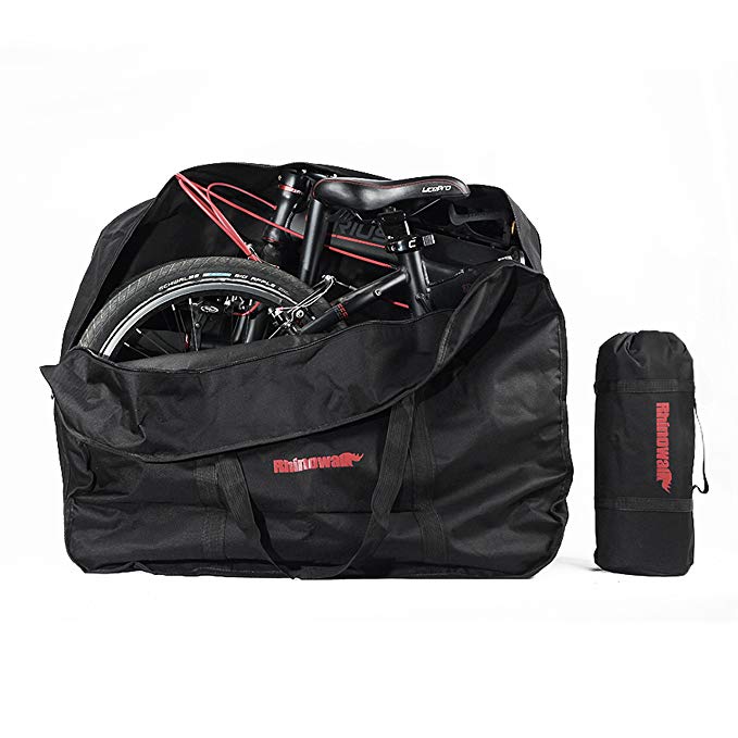 Huntvp Bike Travel Bag Case Box Thick Bicycle Folding Carry Bag Pouch,Bike Transport Case for Air Travel