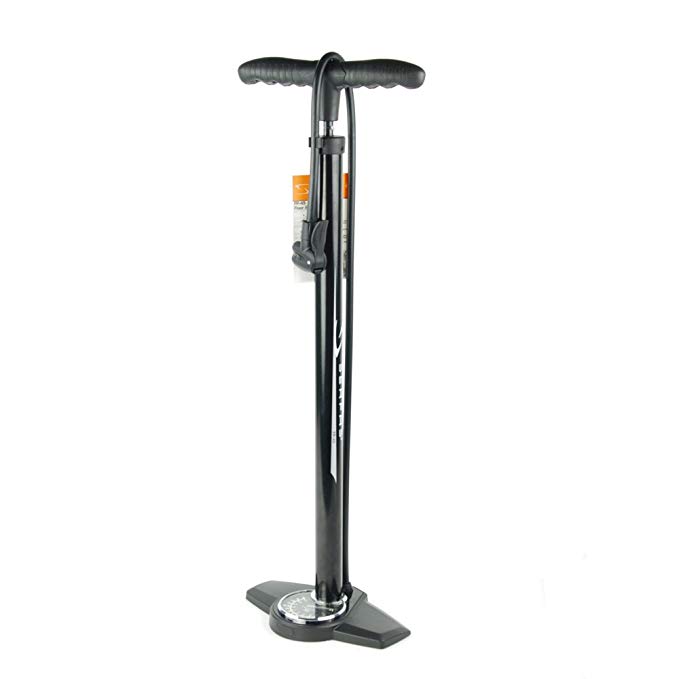 Serfas FP-45 Bicycle Floor Pump and Sporting Goods Inflator