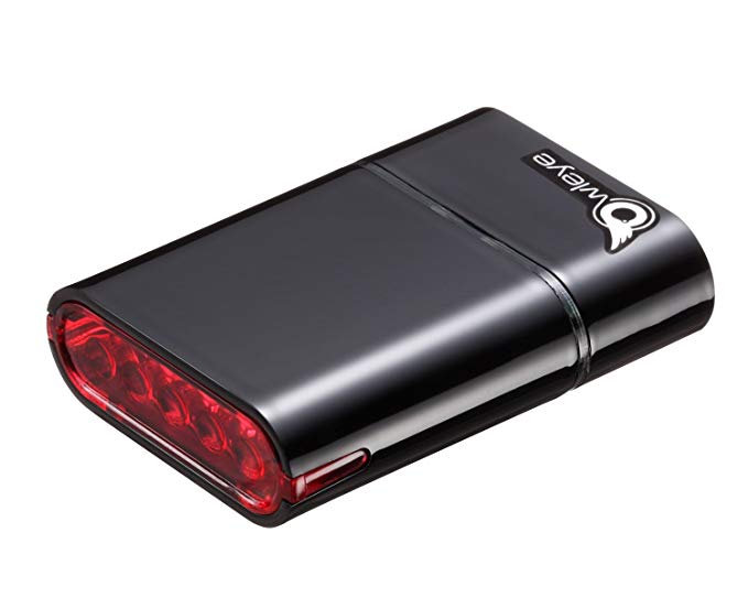 Owleye Compact 70-R Bike Tail Light, Black