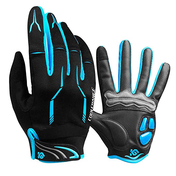 Cool Change Full Finger Bike Gloves Unisex Outdoor Touch Screen Winter Cycling Gloves Road Moutain Bike Bicycle Gloves