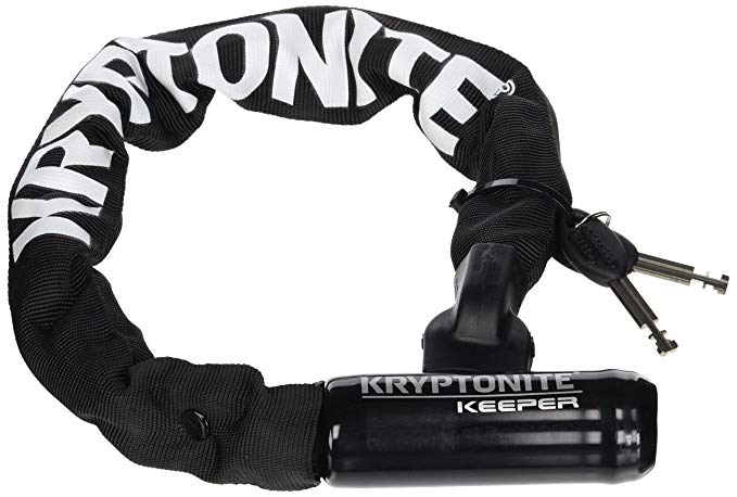 Kryptonite Keeper 755 Mini Integrated Bicycle Lock Chain Bike Lock