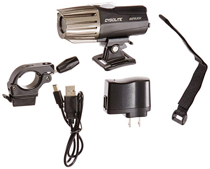 Cygolite Expilion 850 USB Light with Helmet Mount