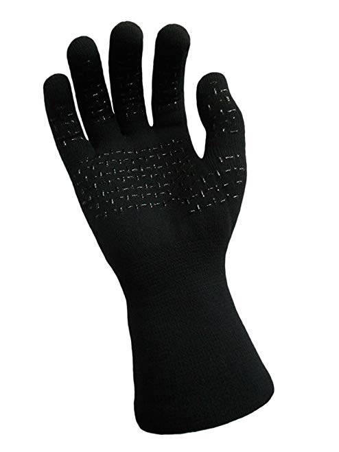 DexShell Thermfit Merino Wool Waterproof Breathable Gloves, Black, Medium