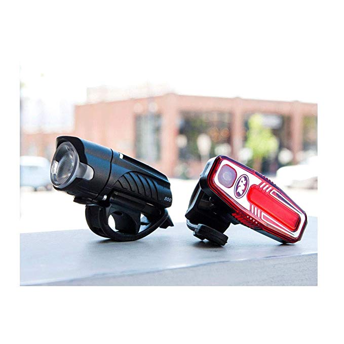 NiteRider Swift 500 Front/Sabre 80 Rear Cycling Light Set