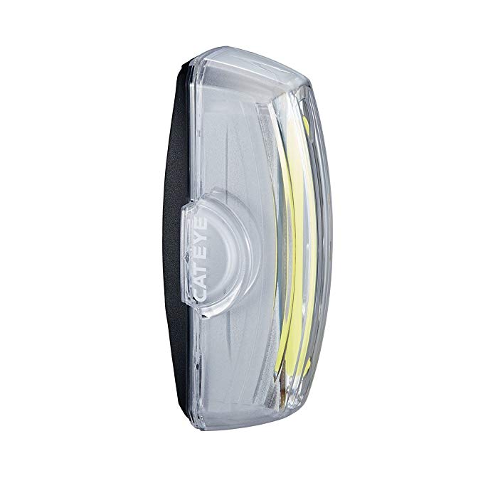 CAT EYE - Rapid X2 USB Rechargeable LED Bike Safety Light, Front, 140 Lumens