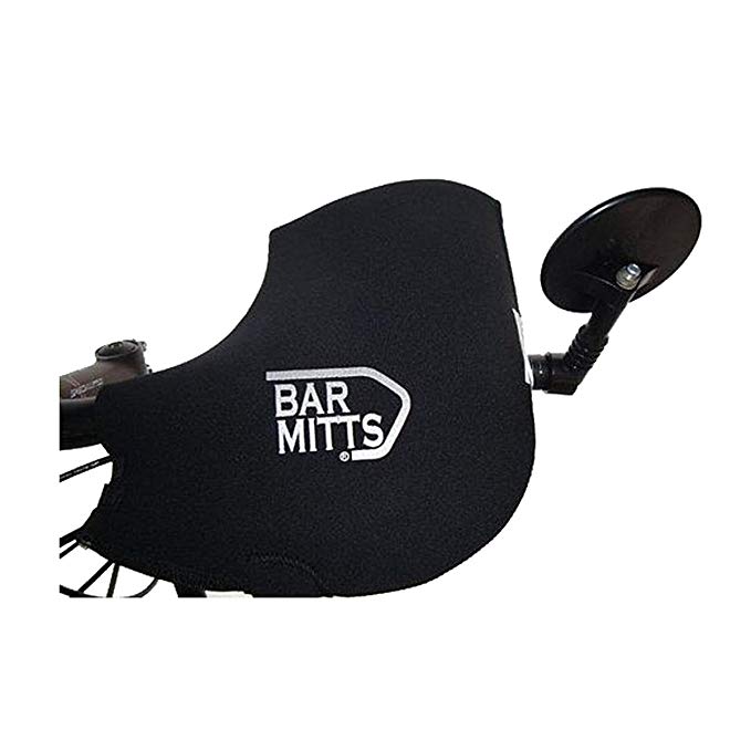 Bar Mitts Extreme Cold Weather Mountain/Commuter Bike Neoprene Handlebar Mittens/Pogies