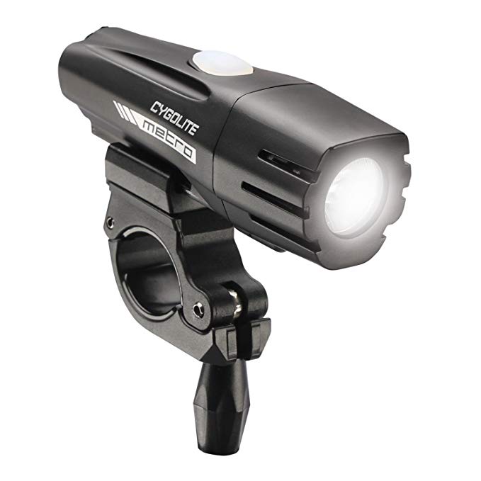 Cygolite Metro 500 USB Rechargeable Bike Light, Powerful 500 Lumen Bicycle Headlight for Road Cycling and Commuters, 6 Different Lighting Modes for Day and Night Safety.