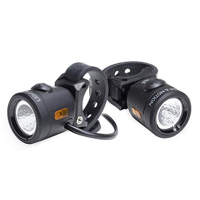 Light and Motion Nip-n-Tuck eBike Headlight and Tail Light Set